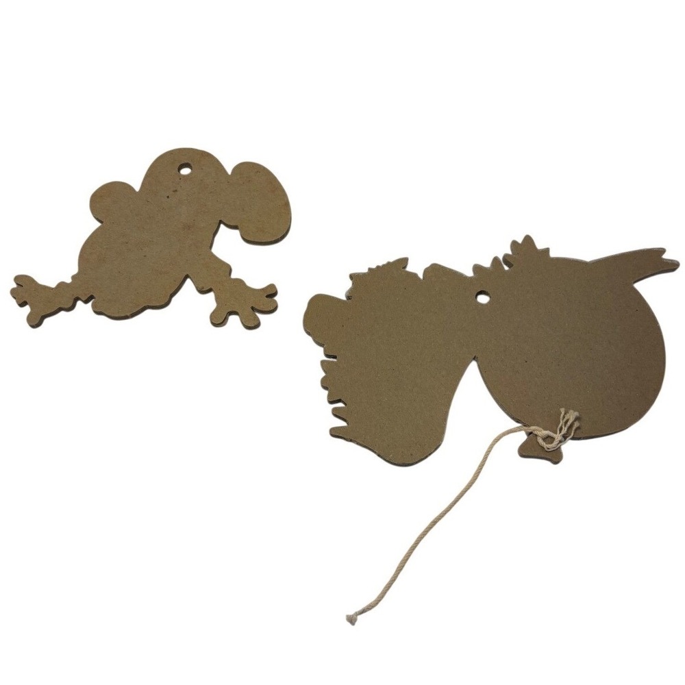 Disney Mickey Mouse and Owl Cardboard Wall Decor Nursery Art Set Vintage - Picture 6 of 7